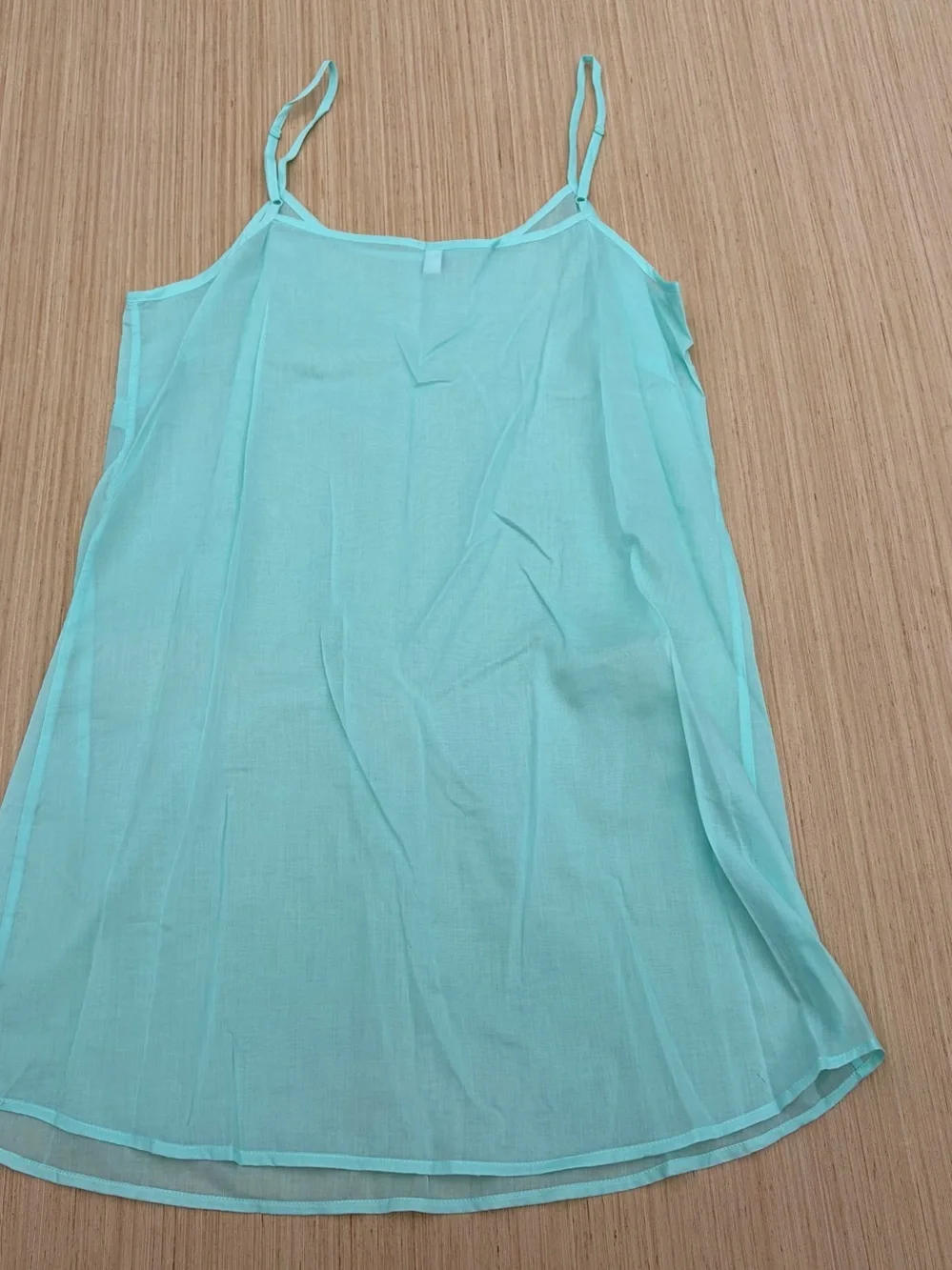 NEW Vineyard Vines Solid Lucaya Coverup Dress Linen Blue Green - Picture 14 of 15